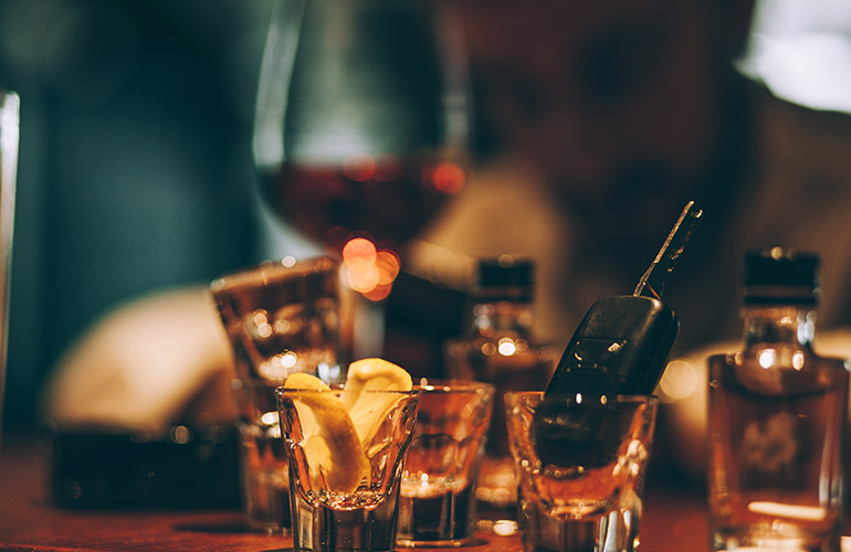 Heavy alcohol use