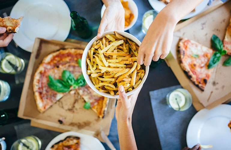You can eat whatever you want as long as you’re skinny