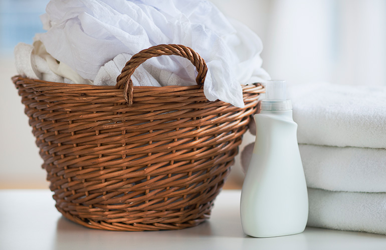 Launder with care