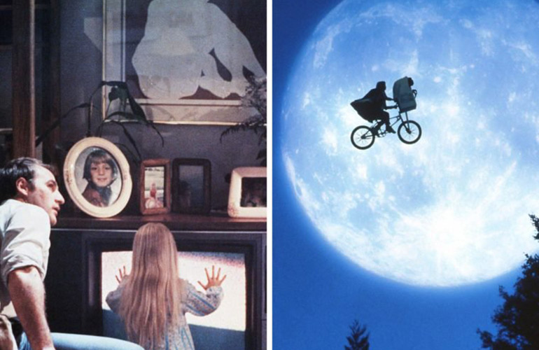 E.T. and Poltergeist started from the same script