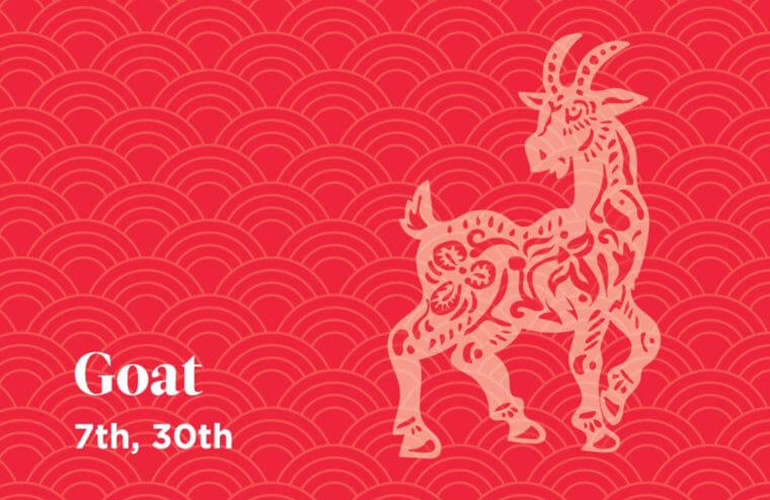 Sheep (Goat): 7th, 30th
