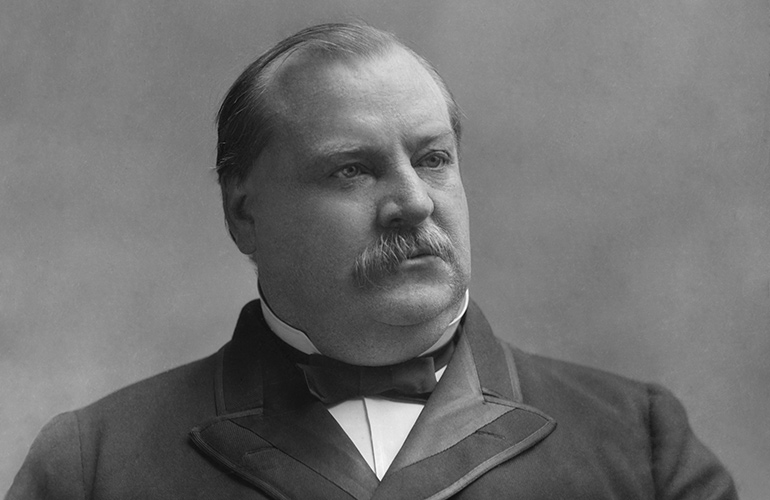 Grover Cleveland: Gone fishing?