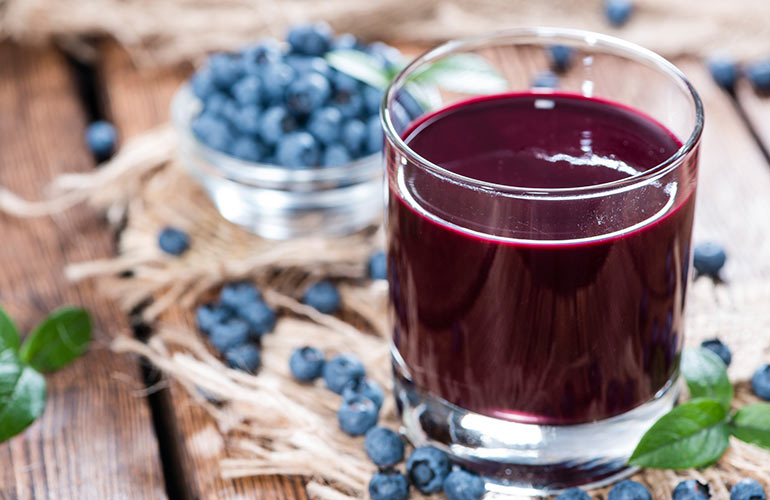 Drink blueberries