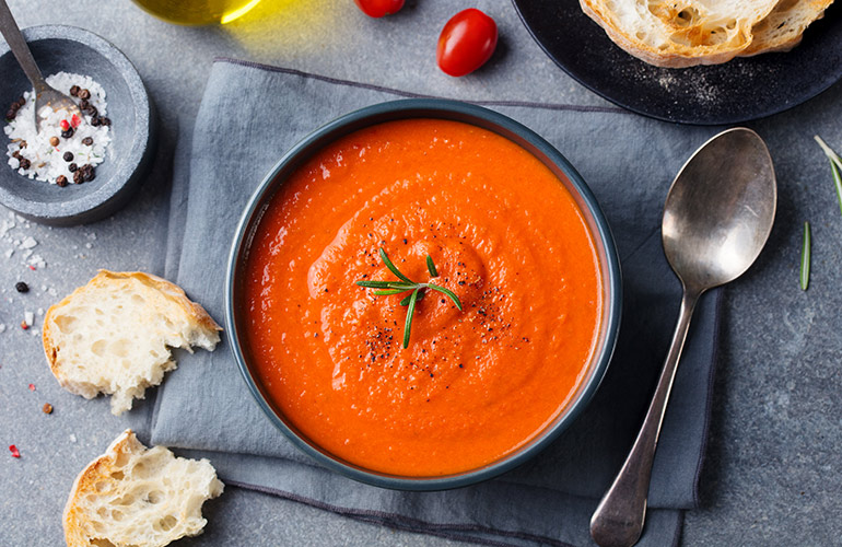 10. Tomato soup