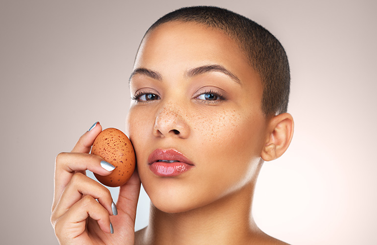 Use eggshells to brighten your complexion
