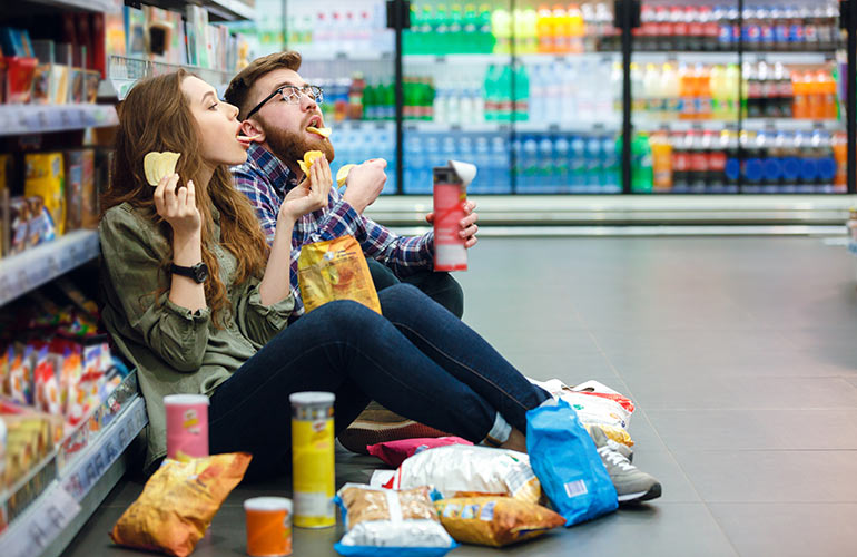 Don't be THAT guy in the supermarket