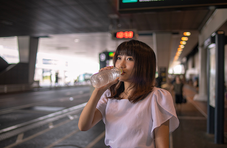 Hydrate ahead of time