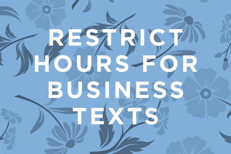 When to send work texts vs. emails: