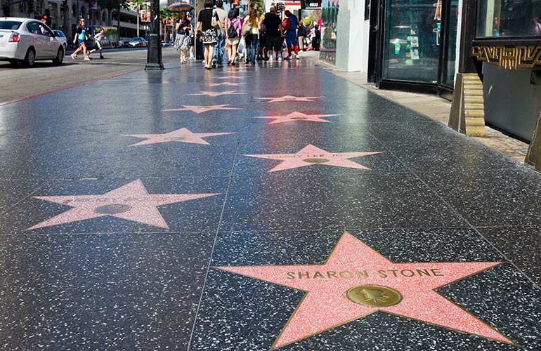 Hollywood Walk, California, USA