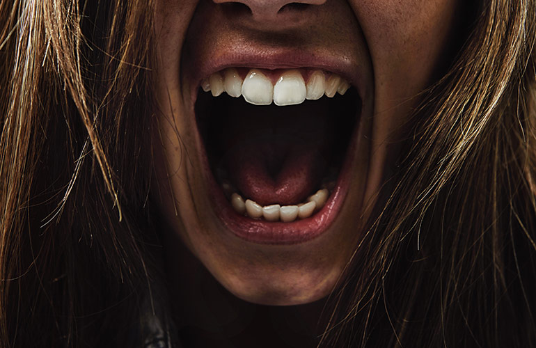 Your mouth is burning