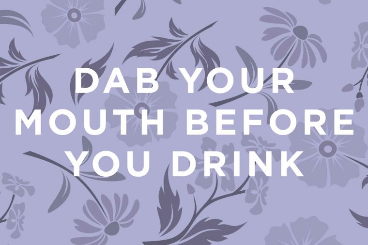 This is basic napkin etiquette people miss: