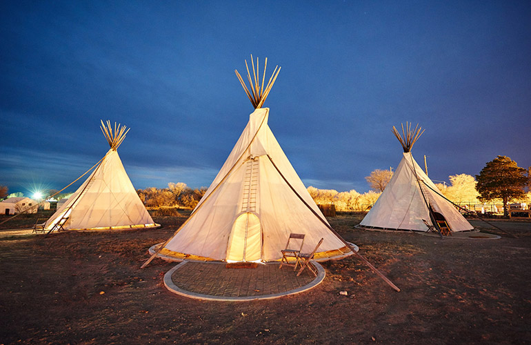 El Cosmico in Texas, USA