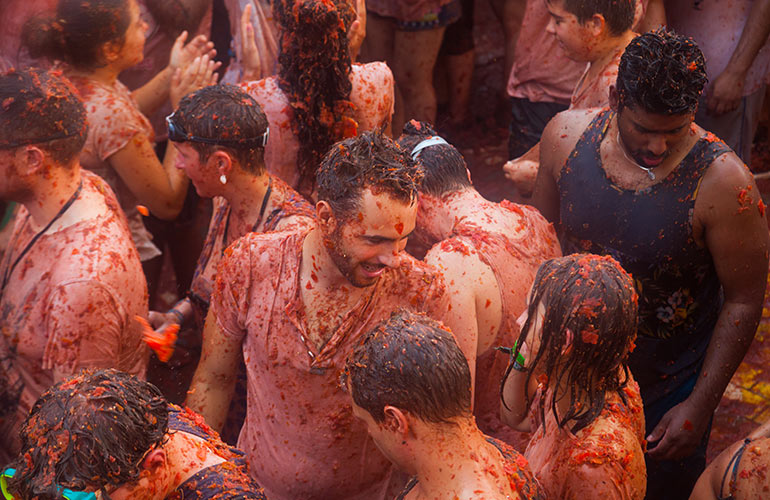 La Tomatina, Bunol, Spain