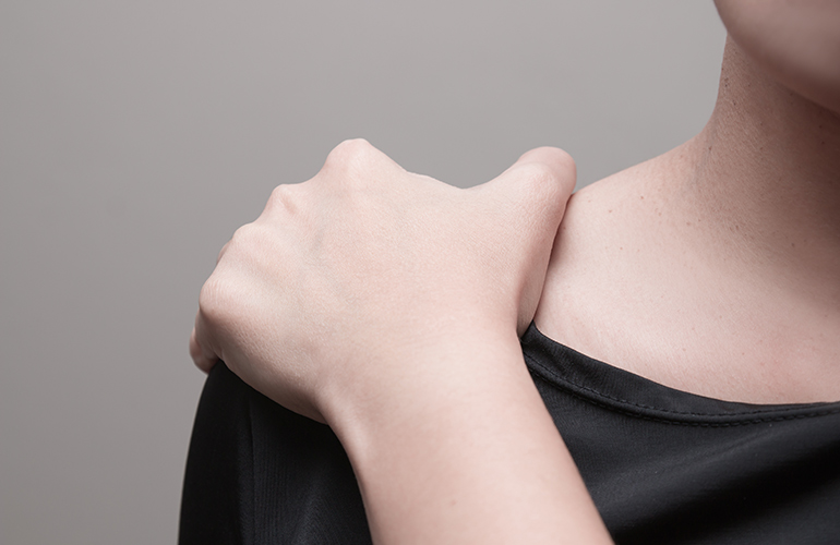 You have a lump on your shoulder