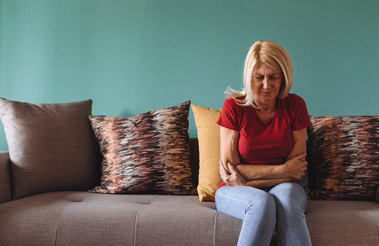You’re bleeding after menopause
