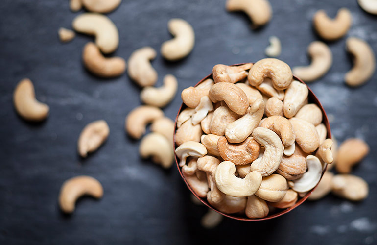 25. Cashews