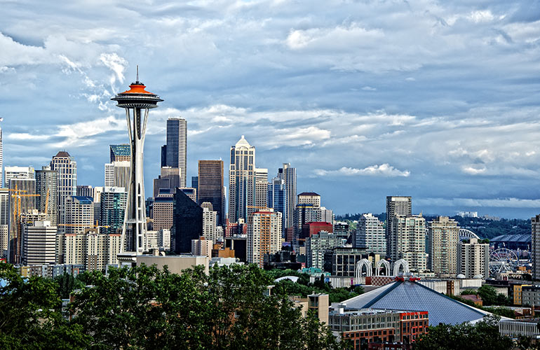 The Space Needle, Seattle, USA