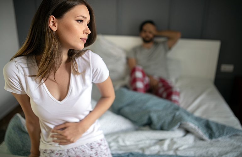 You’re bleeding after sex