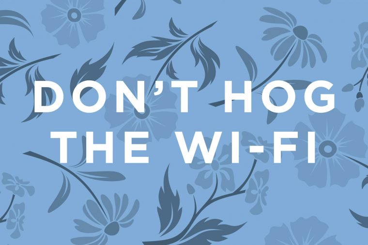 This is modern Wi-Fi etiquette: