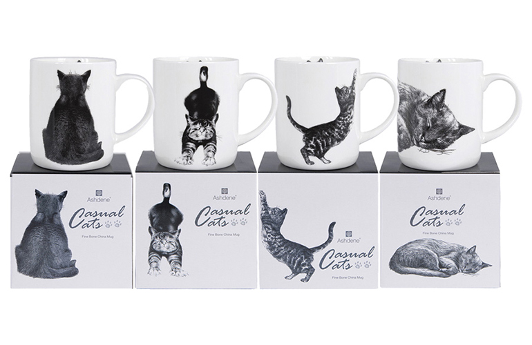 She’s a serious collector – of homewares with cattitude
