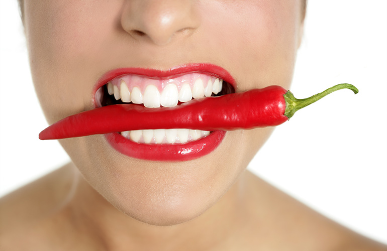 Your dinner is extra spicy