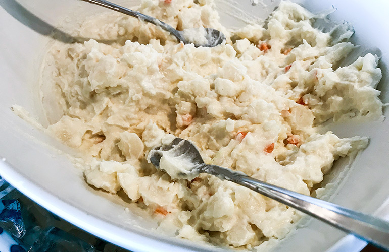 Mayo-based salads