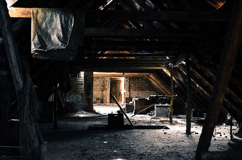 The attic