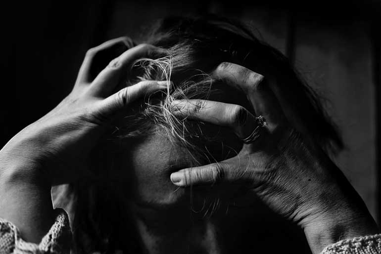 Physical signs of stress