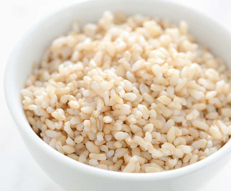 Par-boiled rice
