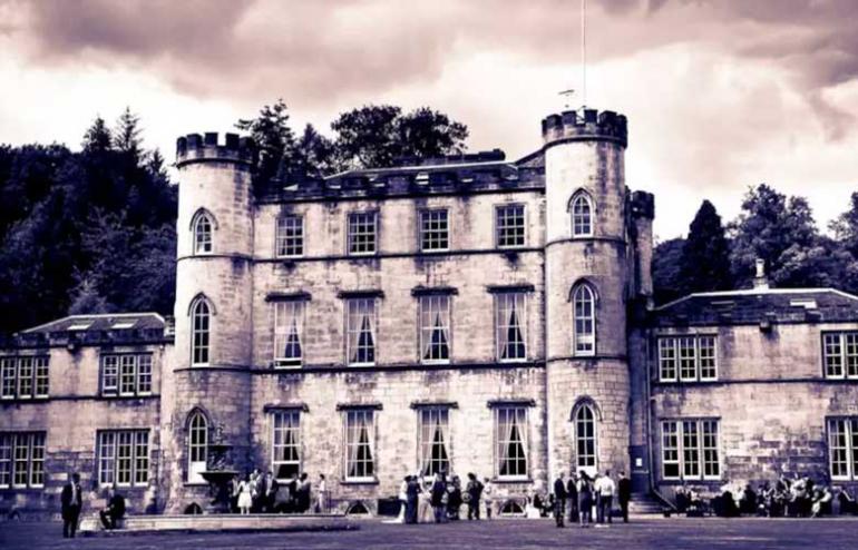 2. Melville Castle in Midlothian, Scotland