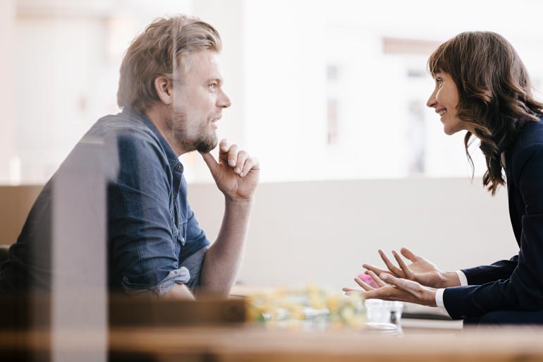Small talk goes a long way