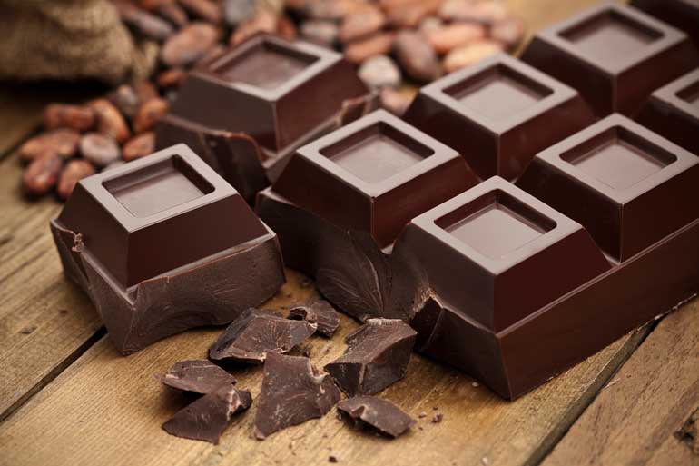 10. Dark chocolate