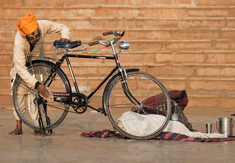 1. Cleaning your bike