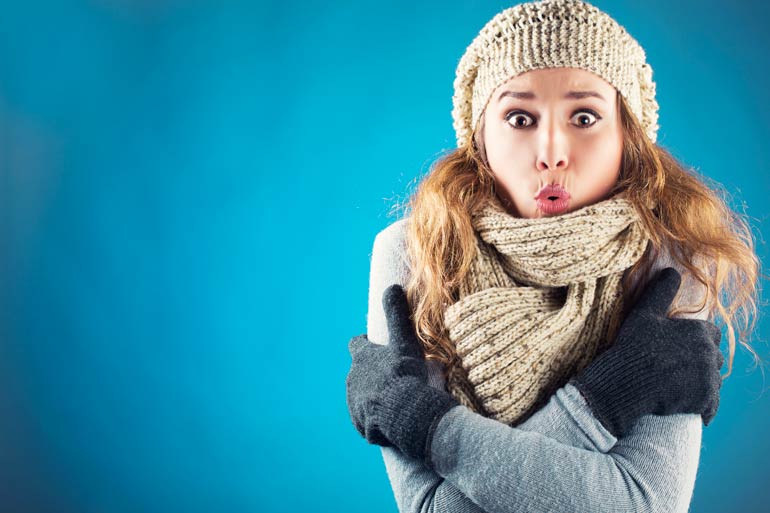 3. How come women always seem colder than men?