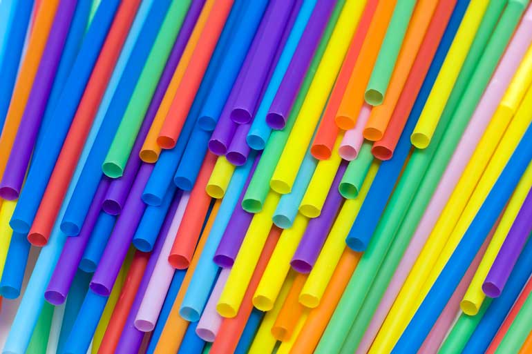 1. Refuse straws
