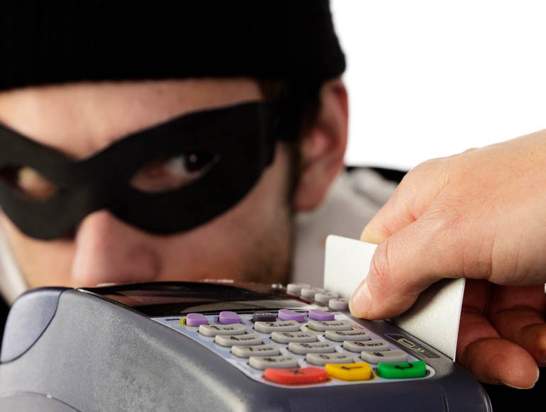 7. When a merchant needs to take your card out of view