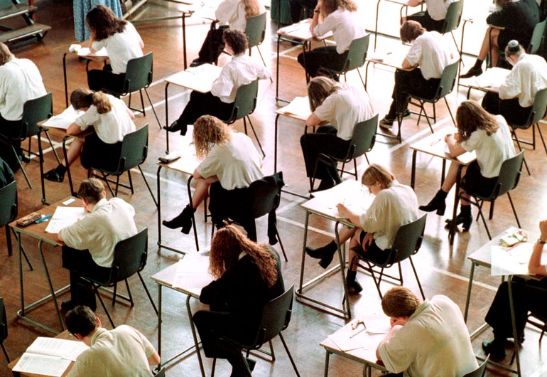 1. Talk to them about exam nerves 
