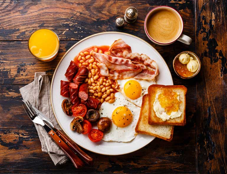 3. Always eat breakfast