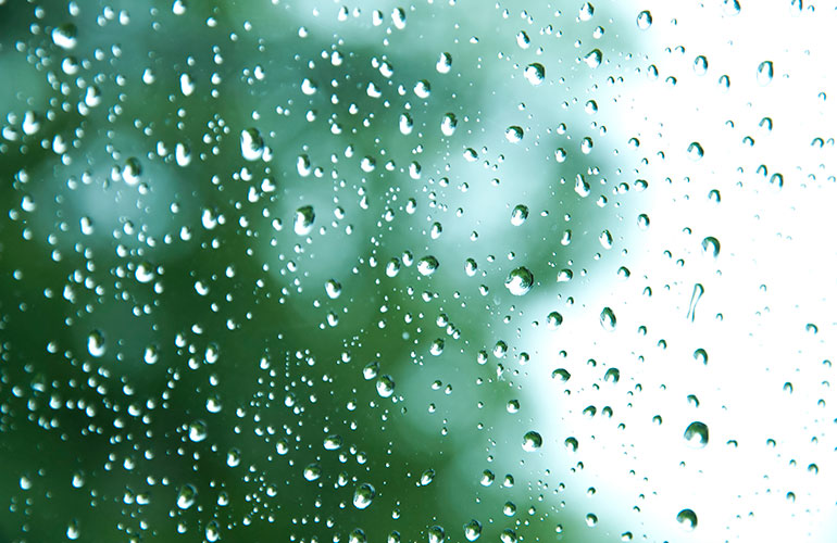 7. “Invisible” glass
