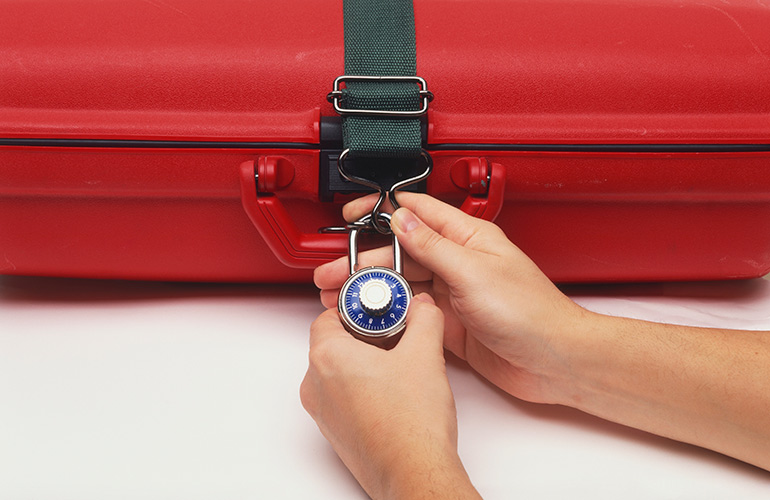 Cutting down on luggage