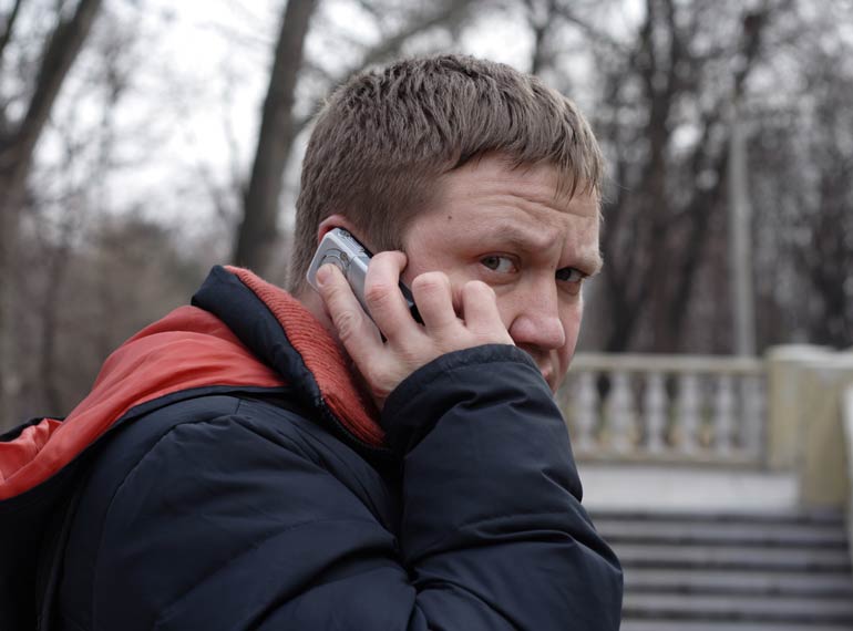 9. Lower your voice when using your phone in public