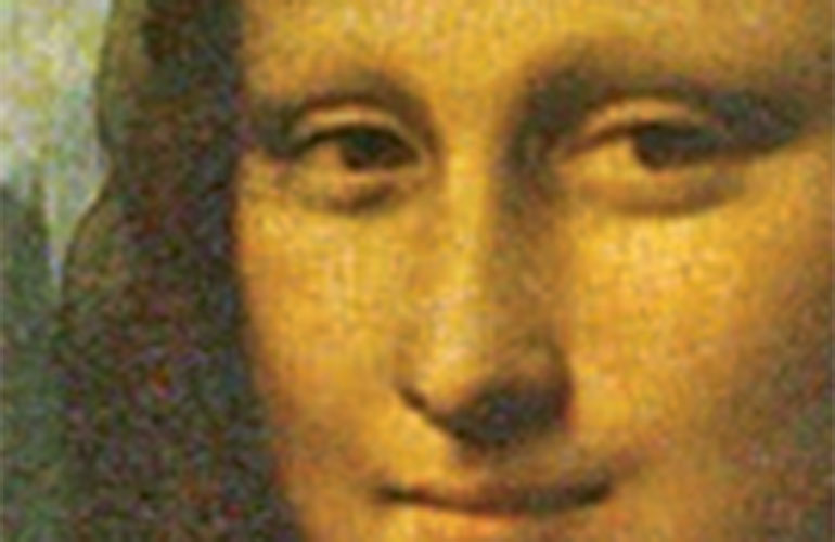 Mona Lisa mystery #2: The hidden initials