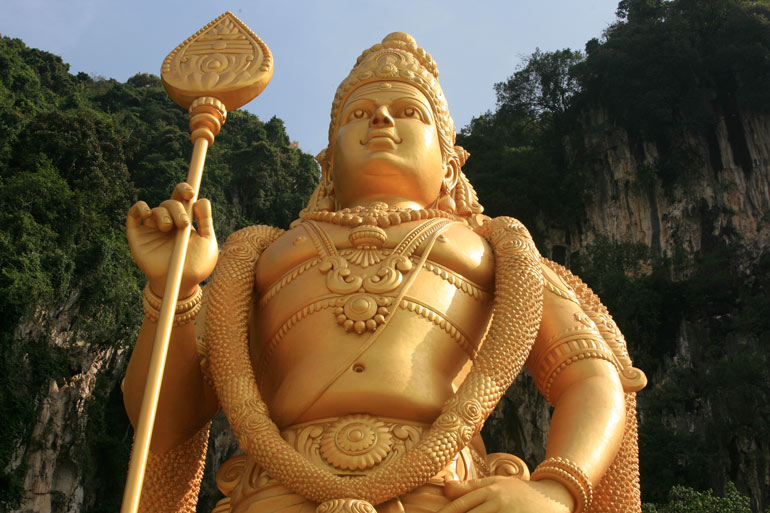 3. Statue of Lord Murugan, Batu Caves, Malaysia