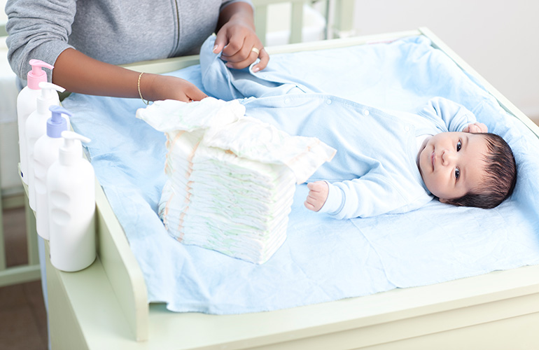 14. Disposable nappies