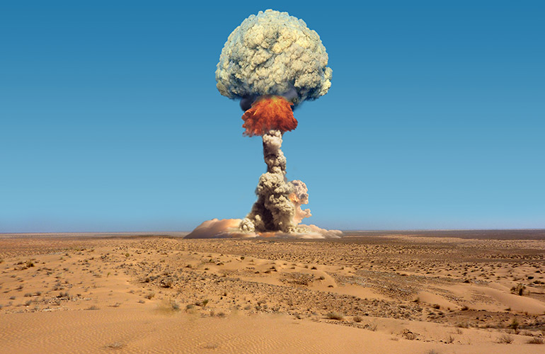 7. Albert Einstein, whose theories helped create atomic bomb
