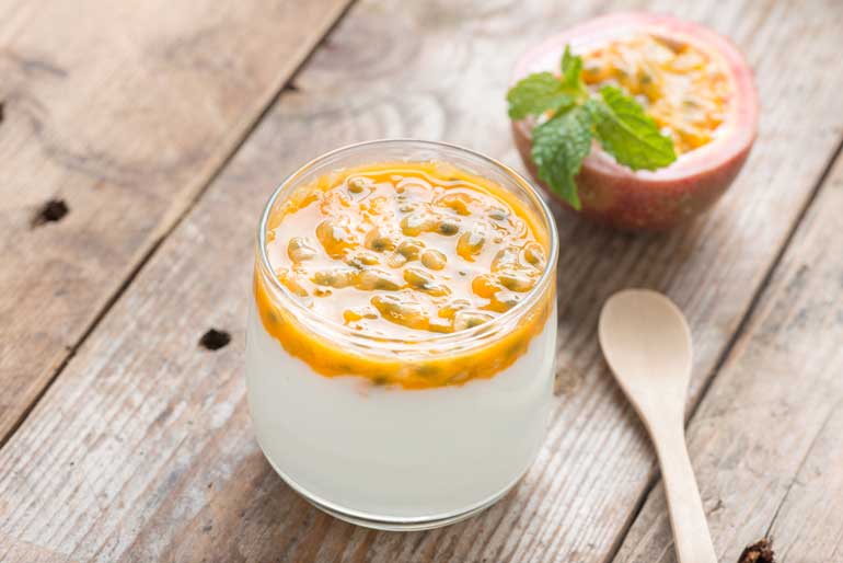 4. Probiotic yoghurt