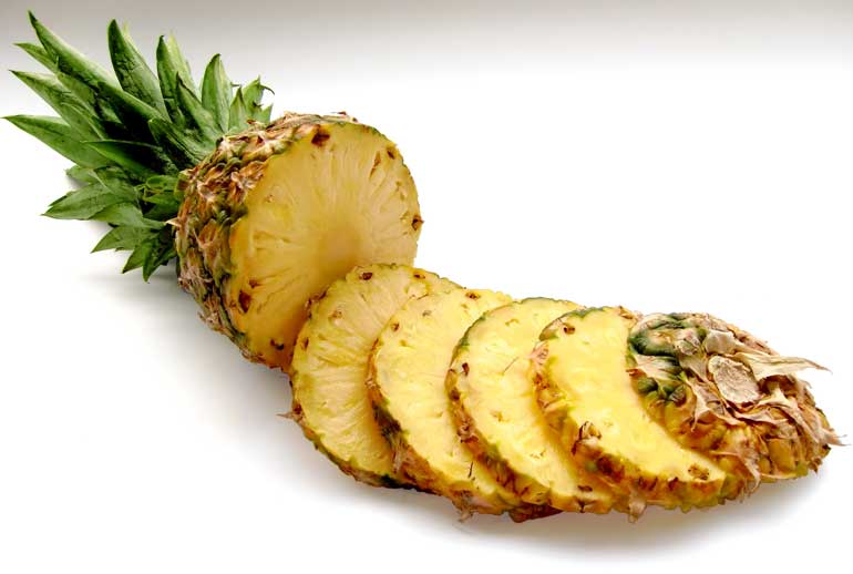 5. Pineapple core