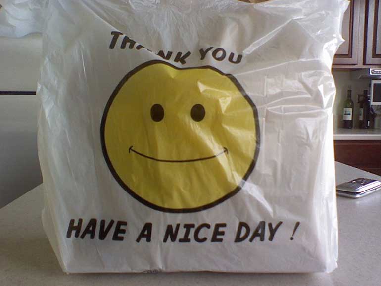 2. Reuse your plastic bags