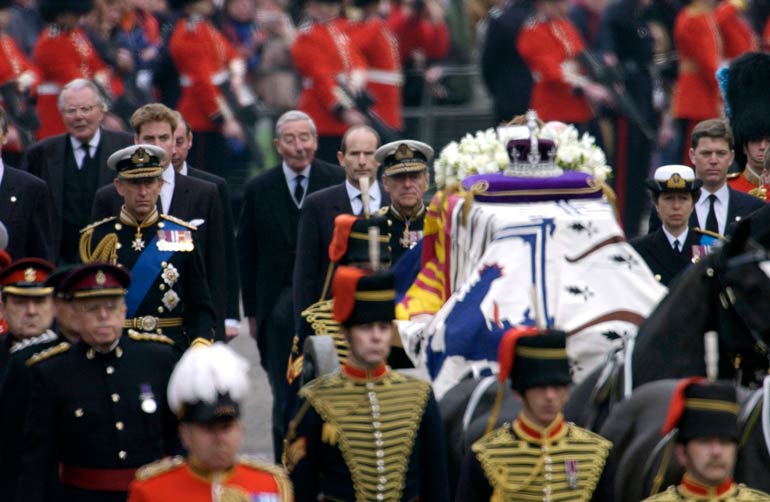 14. We can all watch the funeral