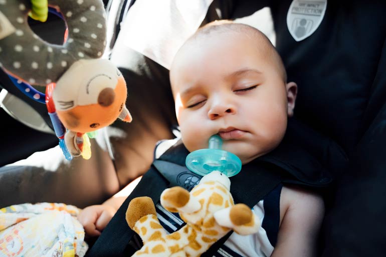 2. Your car seat doubles as a crib